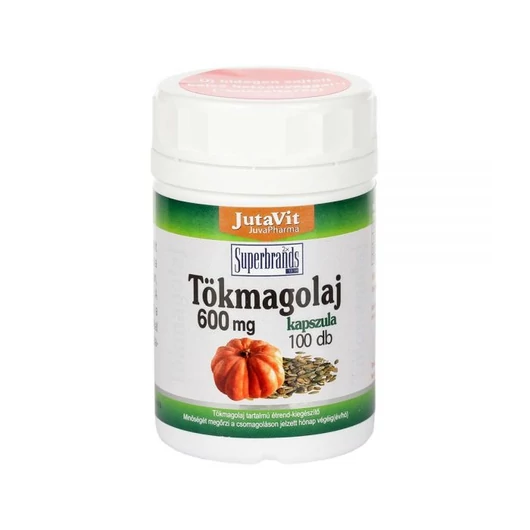 Jutavit Tökmagolaj 600mg kapszula 100X