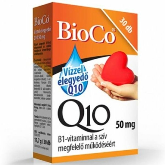 BioCo vízzel elegyedő Q10 50 mg 30x