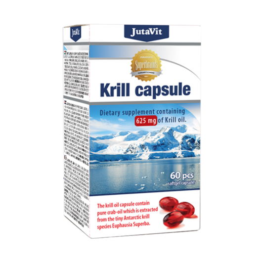 JutaVit Krill olaj 625 mg kapszula 60X