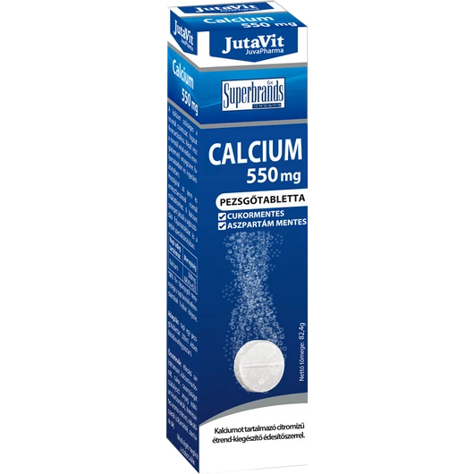 Jutavit Calcium pezsgőtabletta 550mg 18x