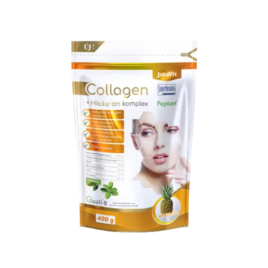 Jutavit Collagen+Hialuron komplex Ananász 400g