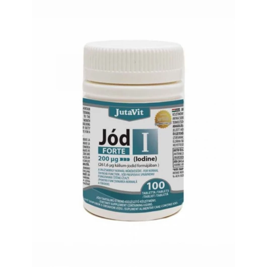 Jutavit Jód tabletta 200mg 100x