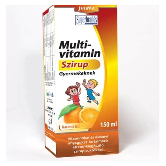 Jutavit Multivitamin szirup gyerekeknek narancsos 150ml