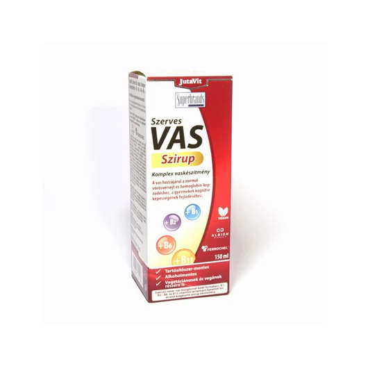 Jutavit Szerves Vas szirup 150ml