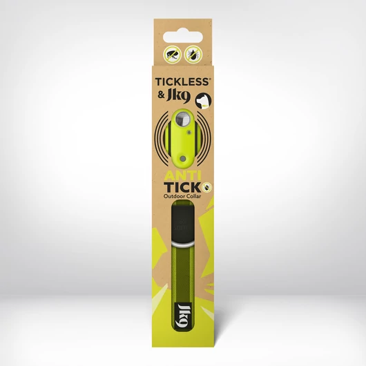 TICKLESS ANTI TICK OUTDOOR COLLAR SÁRGA ULTRAHANGOS KULLANCS- ÉS BOLHARIASZTÓ