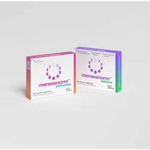 Mensesnorm™ Komfort Csomag - Jódmentes & Balance női ciklust támogató készítmények